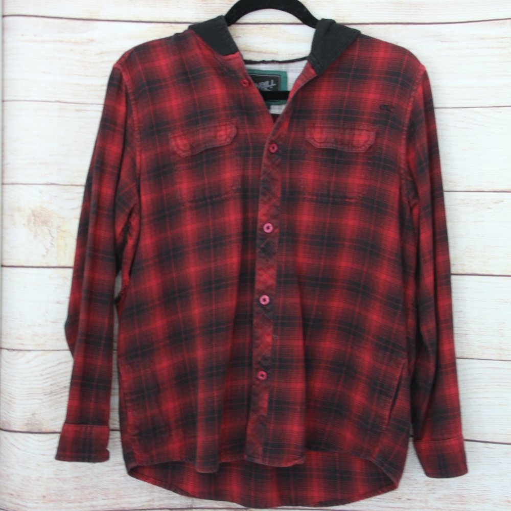 Flannel sweater